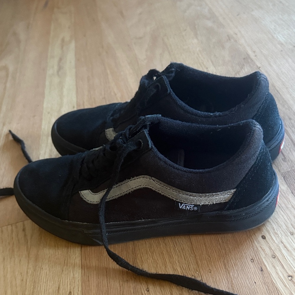 Vans Classic Black with White Stripe Sneakers